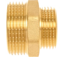 Переходной ниппель LEXLINE 1 1/4-1 нар/нар., латунь 32-25  512230