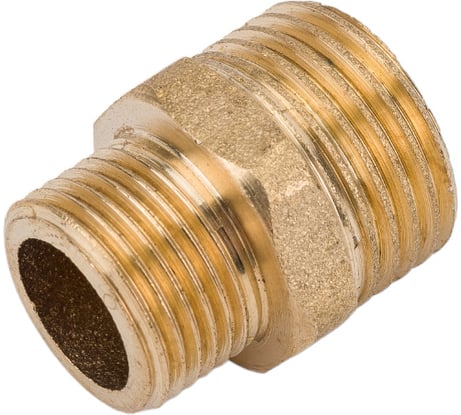 Переходной ниппель LEXLINE 1/2-3/8 нар/нар., латунь 15-10  513046