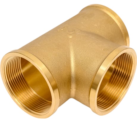 Тройник LEXLINE 2 вн/вн/вн., латунь 50  516893