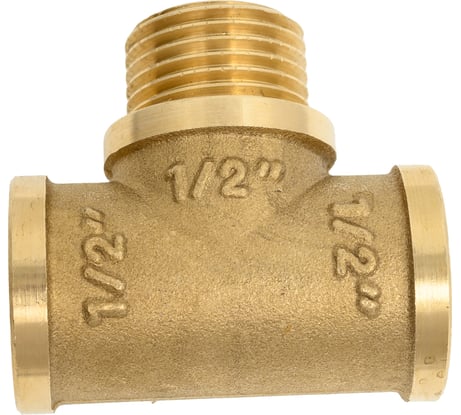 Тройник LEXLINE 1/2 вн/нар/вн., латунь 15  511770