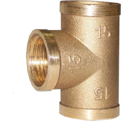 Тройник LEXLINE 1/2 вн/вн/вн., латунь 15  511768