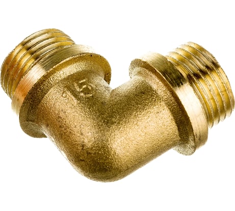 Уголок LEXLINE 1/2 нар/нар., латунь 15  516607