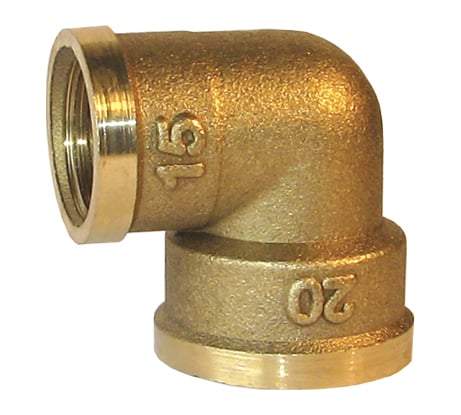 Уголок LEXLINE 3/4-1/2 вн/вн., латунь 20-15  513027