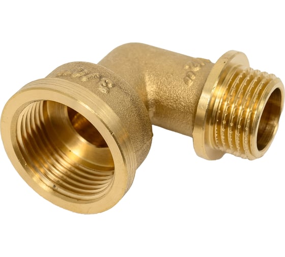 Уголок LEXLINE 3/4-1/2 вн/нар., латунь, 20-15  514034