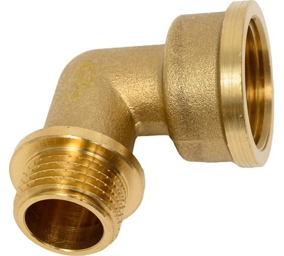Уголок LEXLINE 3/4-1/2 вн/нар., латунь, 20-15  514034