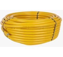 Гофрированная труба Stahlmannиз нерж.стали SS304 25A, отожженная в оболочке желтая, 30м, 2250030