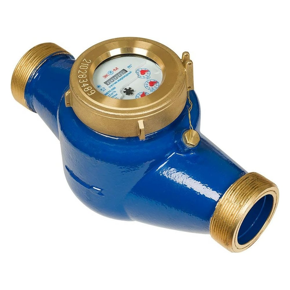 Счетчик воды ЭКО-М ЭКОМЕРА-50М Мокроходный, глицерин, L-300 ДУ50М, L300 ...