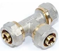 Тройник Damento 16 мм x 16 мм x 16 мм, ц/ц/ц 5188