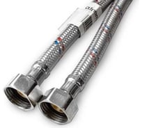 Подводка для воды Damento с нержавеющим оплетением, в ПВХ оболочке, 1/2 г/г, 60 см 003829