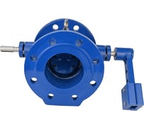 Клапан обратный DN.ru КОДП GGG50-GGG50-EPDM Ду300 Ру10/16 поворотный, фланцевый чугунный D100-03278