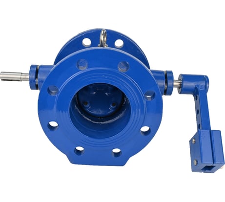 Клапан обратный DN.ru КОДП GGG50-GGG50-EPDM Ду250 Ру10/16 поворотный, фланцевый чугунный D100-03277