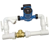 Байпас PROFACTOR (насос 25/4 комплектуется полипропиленом Ду40) L- 450мм с обратным клапаном УТ-00007982