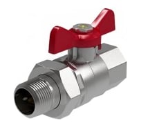 Шаровый кран Royal Thermo OPTIMAL 1 1/4 НГ, бабочка НС-1012818