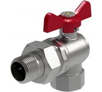 Шаровый кран Royal Thermo угловой OPTIMAL 1 НГ, бабочка НС-1012821