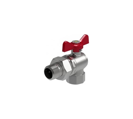 Шаровый кран Royal Thermo угловой OPTIMAL 1 НГ, бабочка НС-1012821