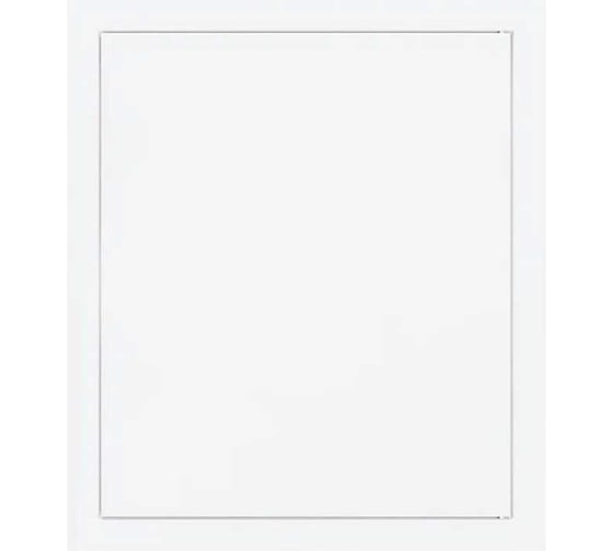 Люк металлический Хаммер 20x20 (ШхВ) см, нажимной, сталь, белый, петли на стороне 20 хн22