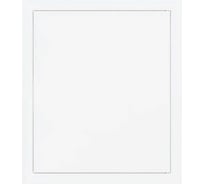 Люк металлический Хаммер 30x40 (ШхВ) см, нажимной, сталь, белый, петли на стороне 40 хн34