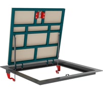 Люк напольный Хаммер Бонд Лайт 70x70 см, стальной, в подвал, для погреба, под плитку bond77lt