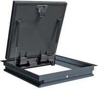 Люк напольный Хаммер Бонд Утепленный 60x60 см, стальной, в подвал, для погреба, под плитку bond66t