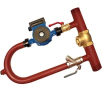 Байпас PROFLINE насос 25/4 комплектуется железом Ду40, с обратным клапаном, узкий УТ-00035591