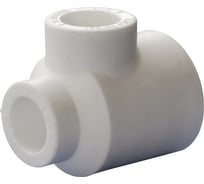Тройник переходной Политэк 32/25/20 PPRC (белые) 9300322520