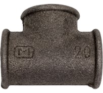 Тройник DORON 20 (3/4") внутренняя/внутренняя/внутренняя резьба, Чугун 018400