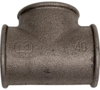 Тройник DORON 40 (1 1/2") внутренняя/внутренняя/внутренняя резьба, Чугун 018403