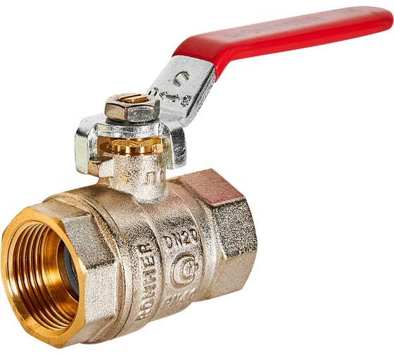 Шаровой кран ROMMER RBV-0001-2110320 неполнопроходной, ВР/ВР, ручка рычаг 3 RG00938RJN6FO2