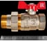 Кран шаровой с американкой ROMMER, ВР/НР, ручка бабочка, 1 дюйм RBV-0005-2510225 RG00938RJNB615 2