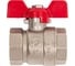 Кран шаровой ROMMER, ВР/ВР, ручка бабочка, 1 дюйм RBV-0003-2110225 RG00938RJN9LOP 4