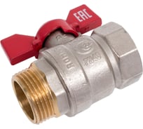 Кран шаровой ROMMER, ВР/НР, ручка бабочка, 1 дюйм RBV-0004-2210225 RG00938RJNAE8V