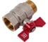 Кран шаровой ROMMER, ВР/НР, ручка бабочка, 1 дюйм RBV-0004-2210225 RG00938RJNAE8V 2