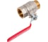 Кран шаровой ROMMER, ВР/НР, ручка рычаг, 1 дюйм RBV-0002-2210325 RG00938RJN8G8C 2