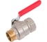 Кран шаровой ROMMER, ВР/НР, ручка рычаг, 3/4 дюйма RBV-0002-2210320 RG00938RJN8A0B 1