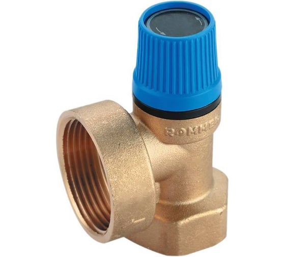 Предохранительный клапан для систем водоснабжения ROMMER 6 бар, 1/2x3/4 дюйма RVS-0003-006015 RG0092LPJR5BH4 1