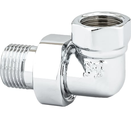 Соединение с полусгоном угловое американка PROFACTOR CHROME в/н 1/2 PF TF 191C