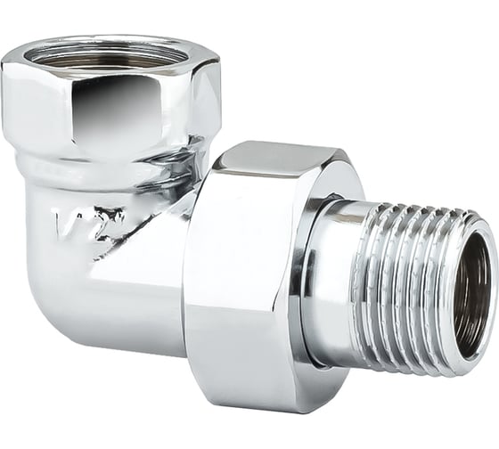 Соединение с полусгоном угловое американка PROFACTOR CHROME в/н 1/2 PF TF 191C