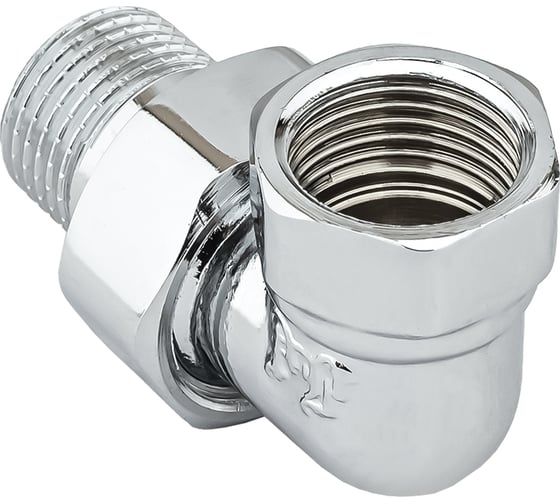 Соединение с полусгоном угловое американка PROFACTOR CHROME в/н 1/2 PF TF 191C