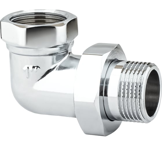 Соединение с полусгоном угловое американка PROFACTOR CHROME в/н 1 PF TF 193C