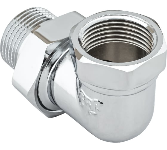 Соединение с полусгоном угловое американка PROFACTOR CHROME в/н 1 PF TF 193C