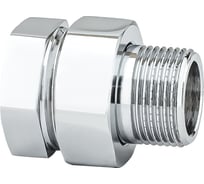 Соединение с полусгоном прямое американка PROFACTOR CHROME в/н 3/4 PF TF 186C