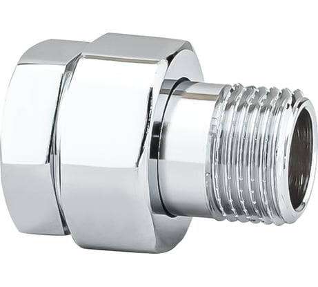Соединение с полусгоном прямое американка PROFACTOR CHROME в/н 1/2 PF TF 185C