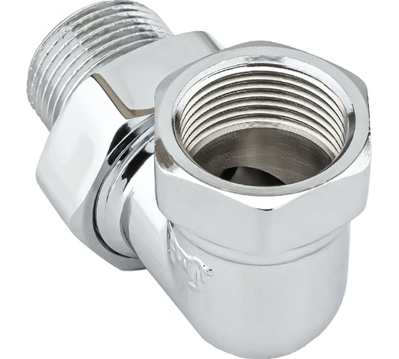 Соединение с полусгоном угловое американка PROFACTOR CHROME в/н 3/4 PF TF 192C