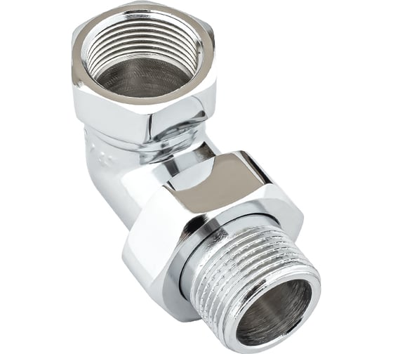 Соединение с полусгоном угловое американка PROFACTOR CHROME в/н 3/4 PF TF 192C