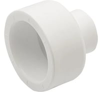 Муфта переходная Millennium 90×75 мм полипропиленовая ППР для труб, белая 3M12-rds-907500
