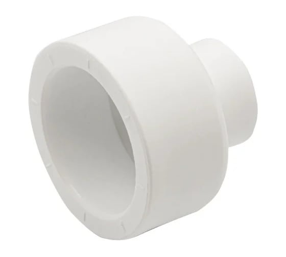 Муфта переходная Millennium 90×75 мм полипропиленовая ППР для труб, белая 3M12-rds-907500 1