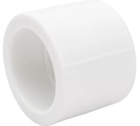 Муфта Millennium 40 мм PPR полипропиленовая для труб, белая 3M12-muf-400000