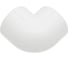 Угольник 90° Millennium 90 мм полипропиленовый ППР для труб, белый 3M12-elb-900000 УТ000031892 8