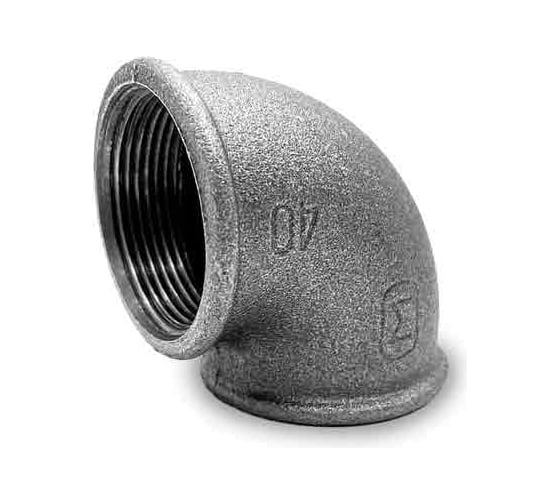 Угольник DORON 40 (1 1/2") внутренняя резьба Чугун (1/50) 018393