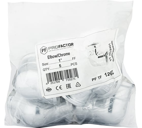 Уголок PROFACTOR CHROME в/в 1 PF TF 126C